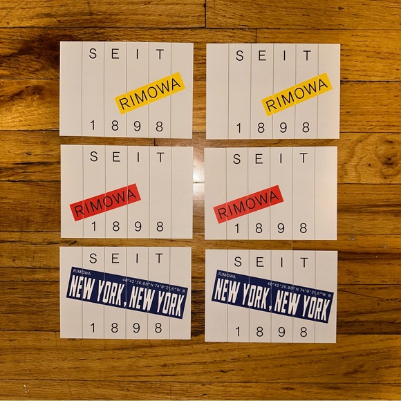 Rimowa 125th anniversary postcard set (6) - Picture 3 of 4